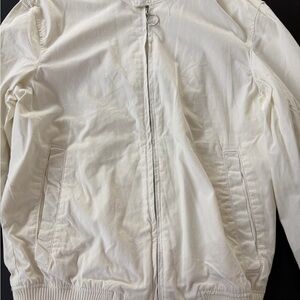 Zara Men's Cream Lightweight Jacket